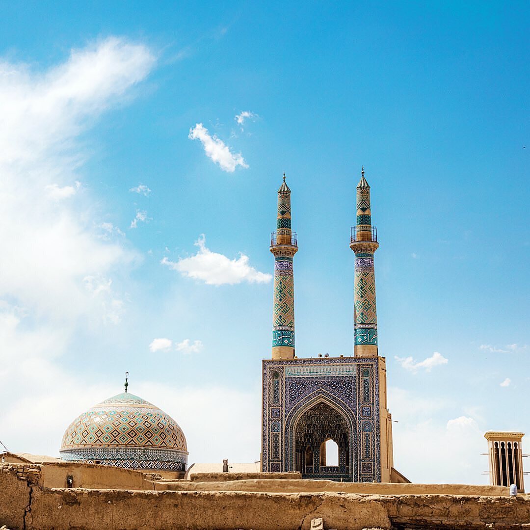 مسجد جامع یزد؛ شاهکار معماری اسلامی در قلب بافت تاریخی ایران