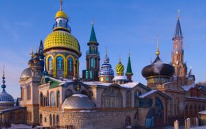 ساختمان همه ادیان و مذاهب در کازان تارتارستان روسیه-Kazan-temple-of-all-religions-Kazan-Tatarstan-Temples