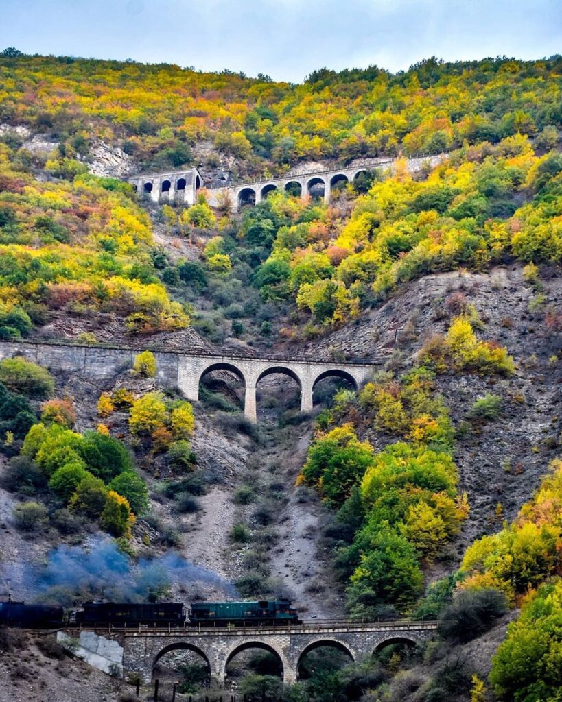 پل ورسک، سه خط طلای ایران در پاییز