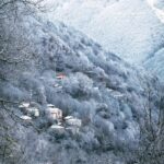 منظرهی زمستانی ارتفاعات رودسر