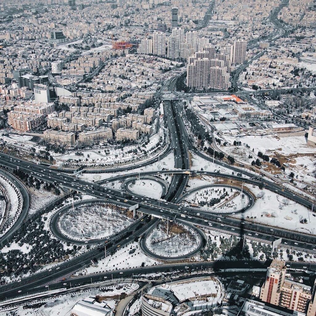 تهران برفی؛ سکوتی میان هیاهو