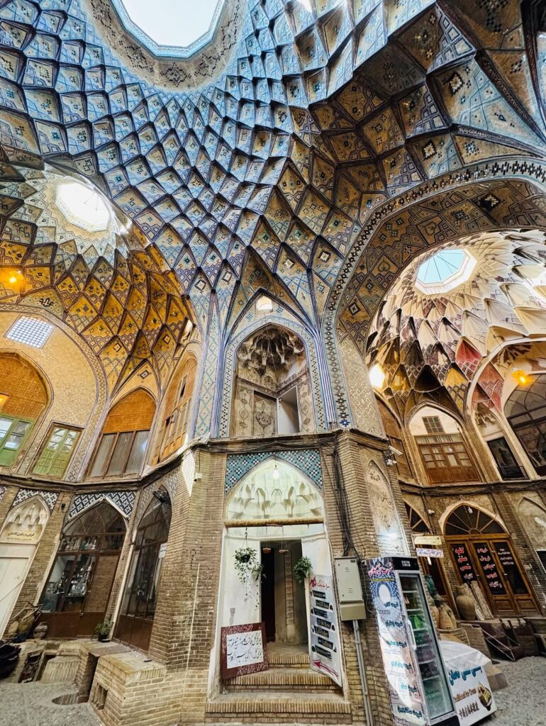 کاروانسرای امین‌الدوله؛ نگین تاریخی بازار کاشان