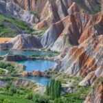دره پرستوهای نیشابور در دامنه کوه بینالود